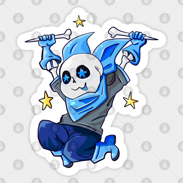 Undertswap Sans Sticker by Juame